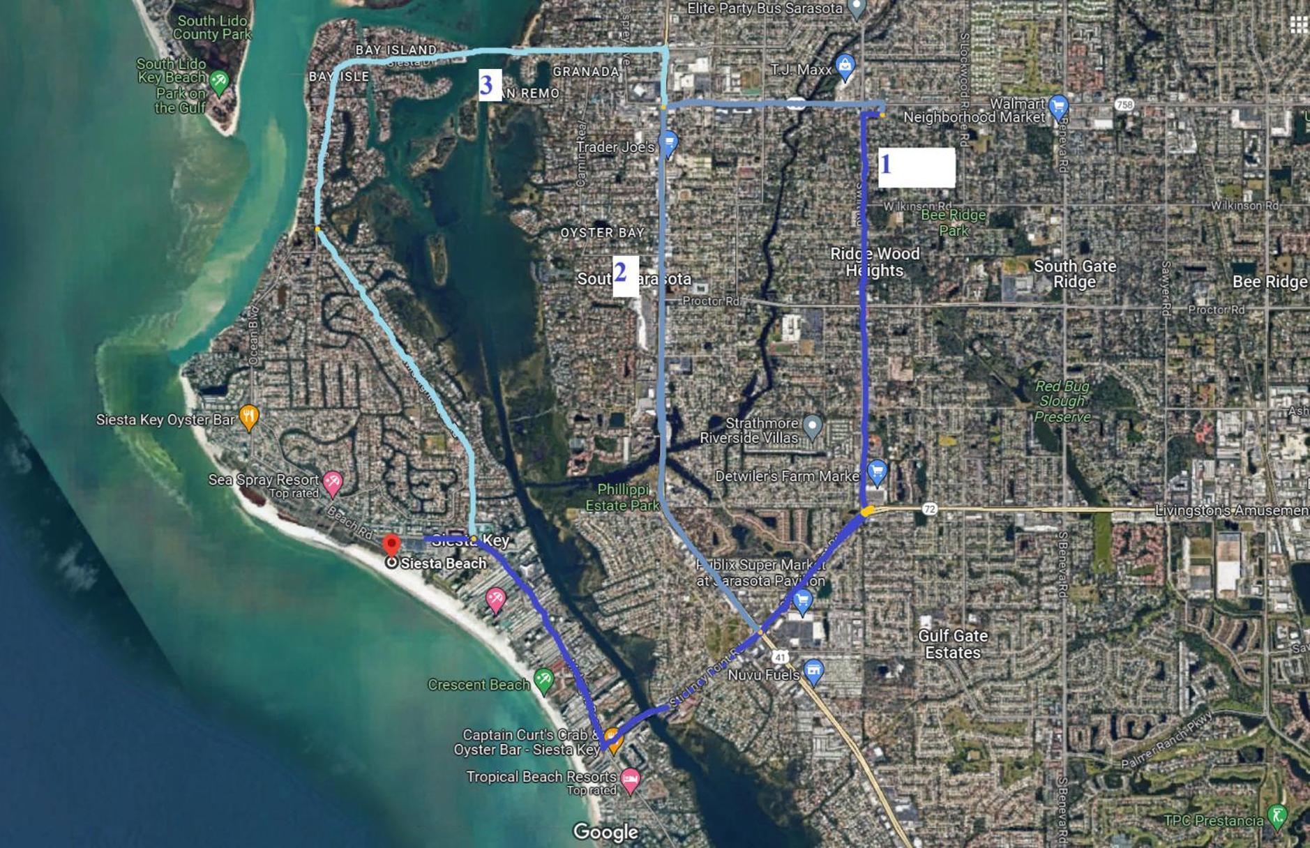 3Bed & 2Bath Property Couple Minutes From Siesta Key Beach & Downtown Sarasota Exteriér fotografie